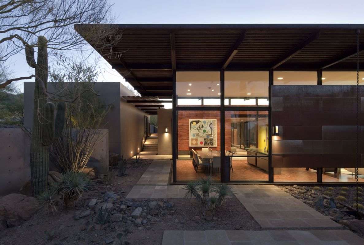 Scottsdale outside view of windows