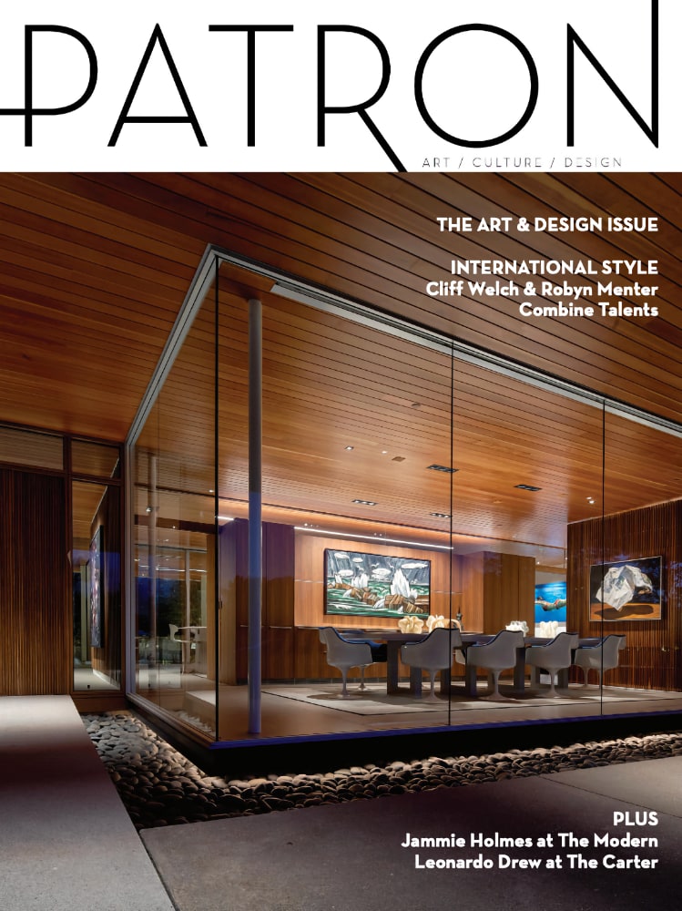Cover of Patron Magazine from August 2023