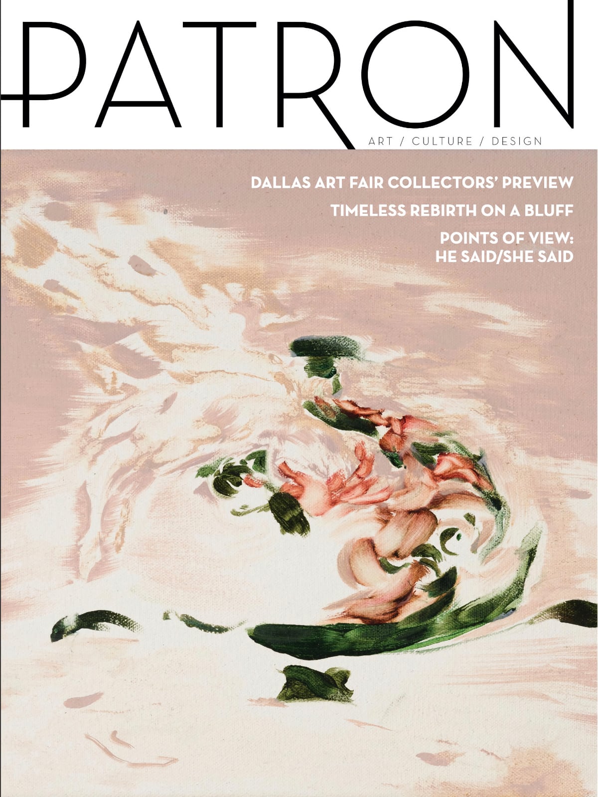 Patron Magazine Cover Image from August-September 2023